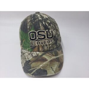 Oregon State University Beavers Camo Captivating Adjustable Hat Cap NCAA Green